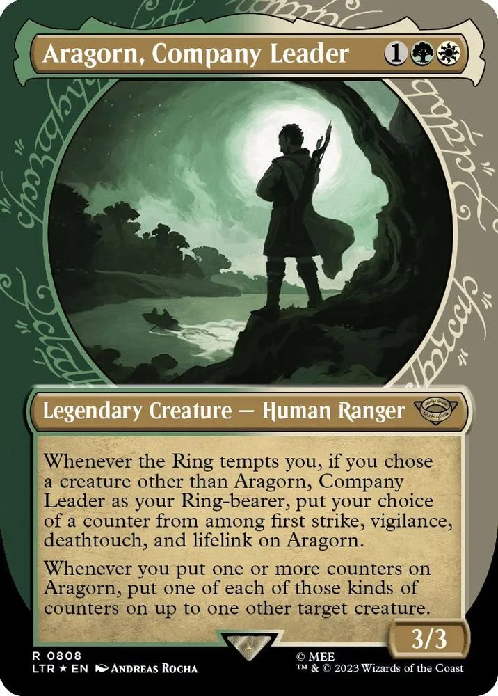 Aragorn, Company Leader (Showcase · Surge Foil)