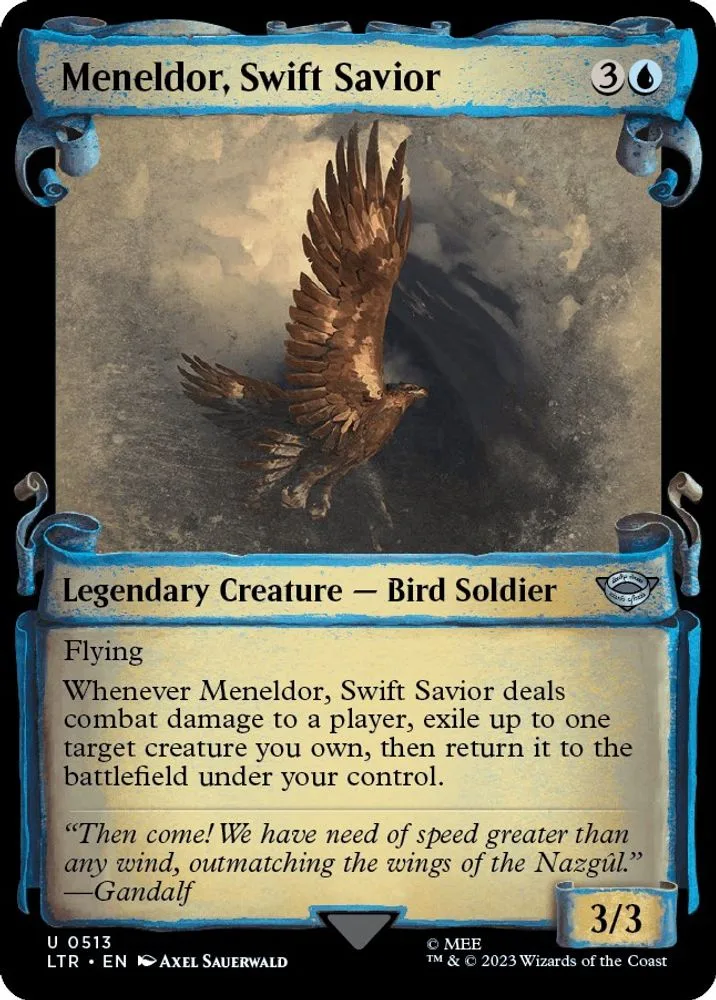 Meneldor, Swift Savior (Showcase Scrolls)