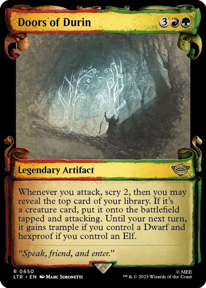 Doors of Durin (Showcase Scrolls)