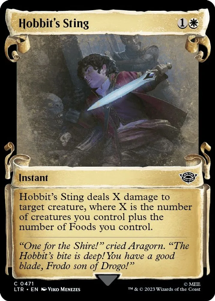 Hobbit's Sting (Showcase Scrolls)