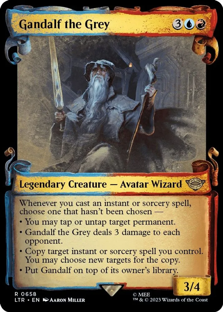 Gandalf the Grey (Showcase Scrolls)