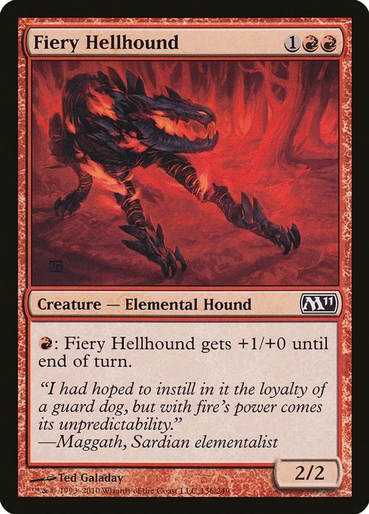 Fiery Hellhound