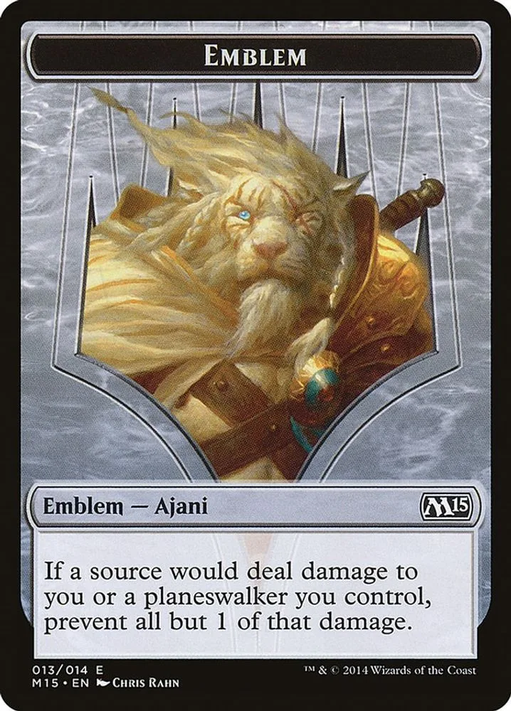 Emblem - Ajani Steadfast (Emblem - Ajani Steadfast)