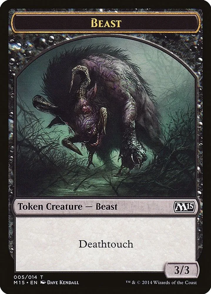 Beast Token (Black)