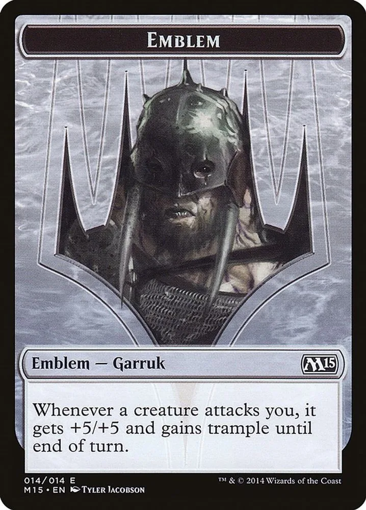Emblem - Garruk, Apex Predator (Emblem - Garruk, Apex Predator)