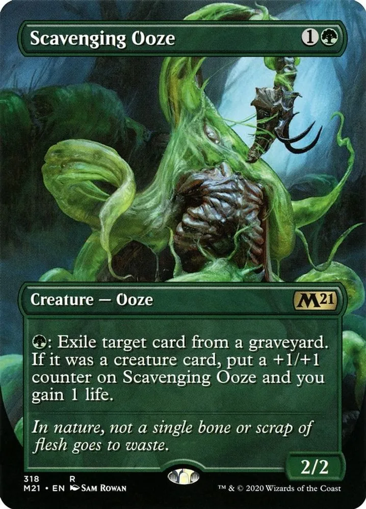 Scavenging Ooze (Alternate Art)