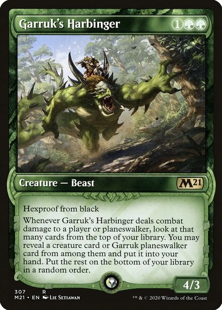Garruk's Harbinger (Showcase)