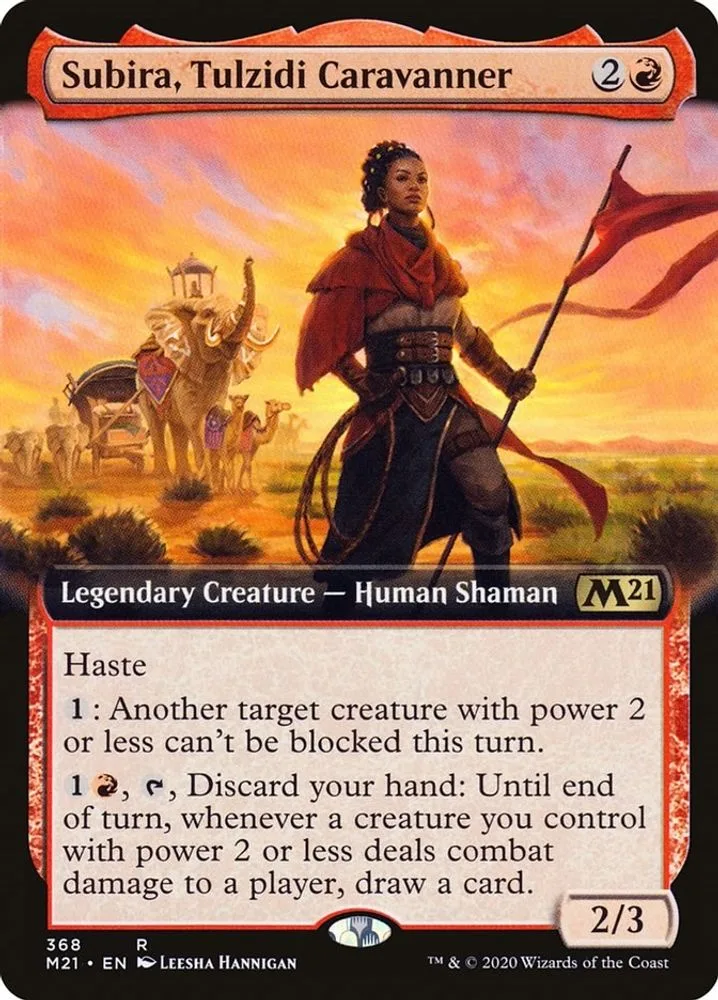Subira, Tulzidi Caravanner (Extended Art)