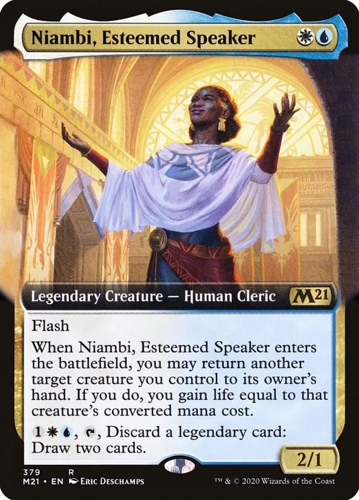 Niambi, Esteemed Speaker (Extended Art)