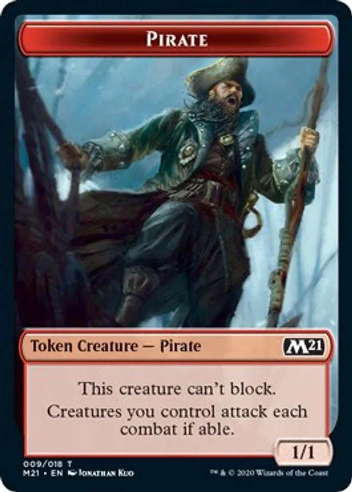 Pirate // Treasure Double-Sided Token