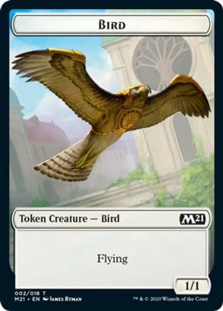 Bird // Cat (020) Double-Sided Token
