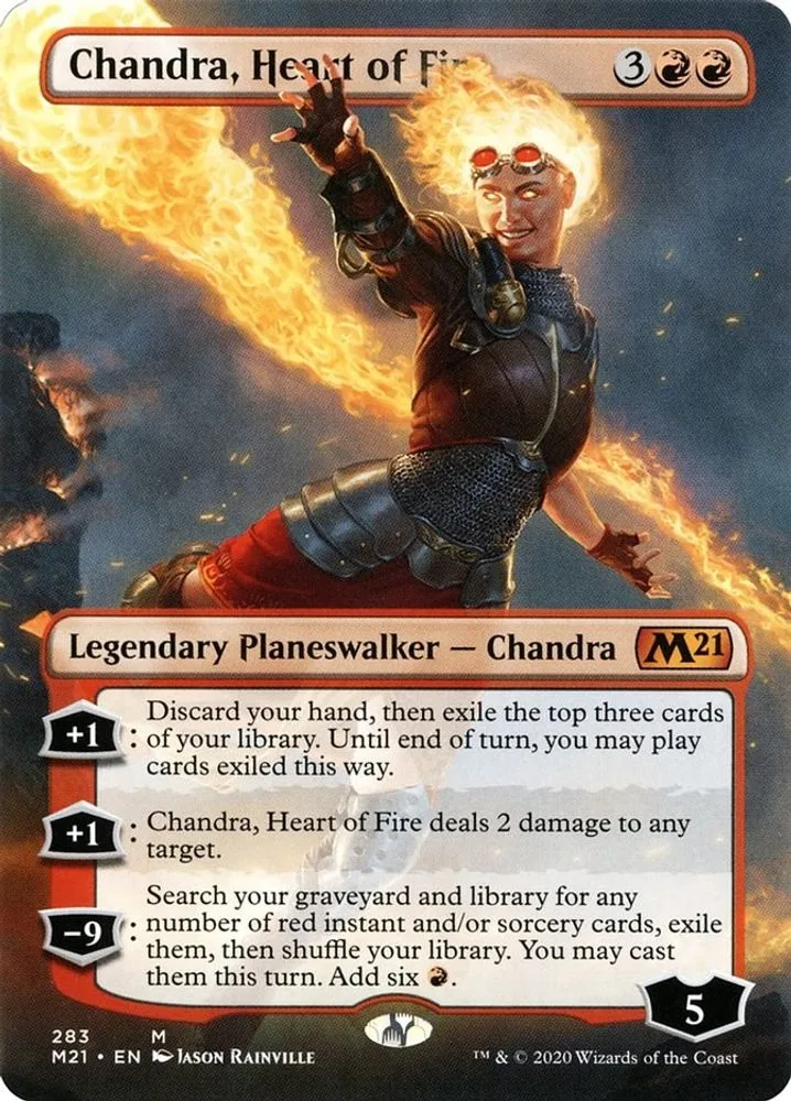 Chandra, Heart of Fire (Borderless)