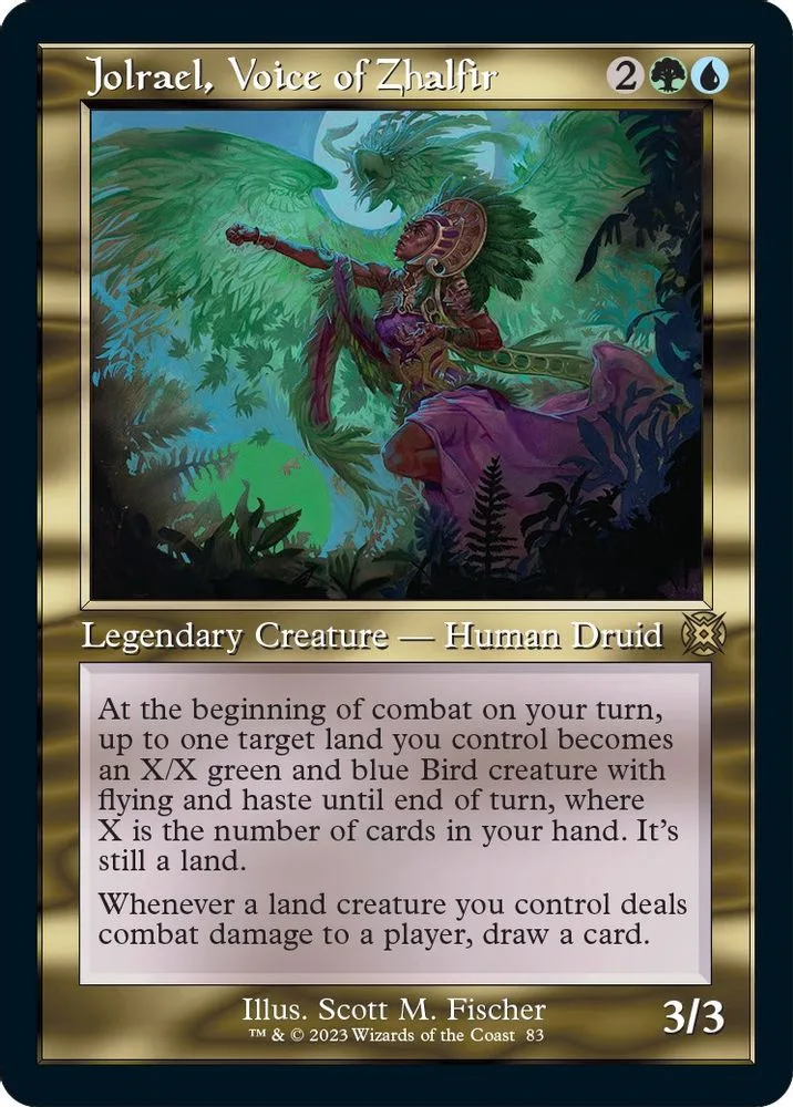 Jolrael, Voice of Zhalfir (Retro Frame)