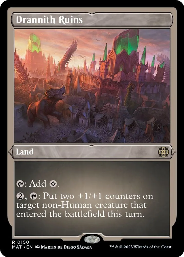 Drannith Ruins (Foil Etched)