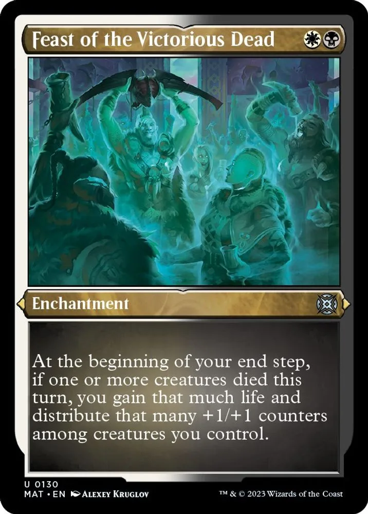 Feast of the Victorious Dead (Foil Etched)