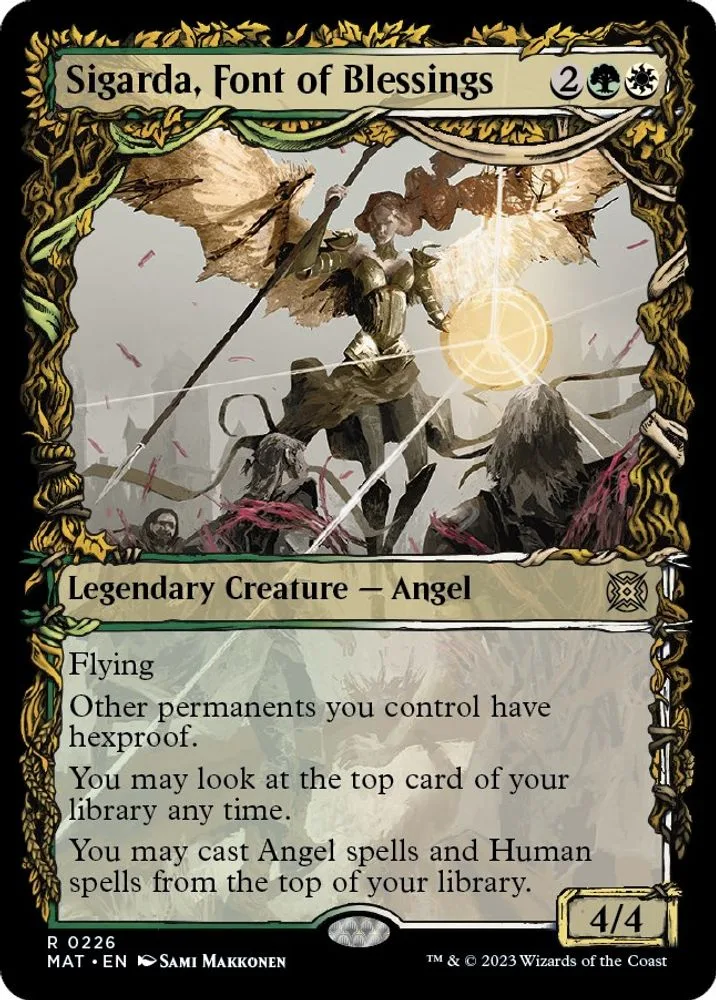 Sigarda, Font of Blessings (Halo Foil)