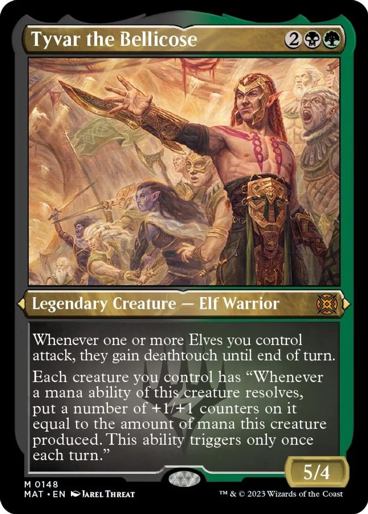 Tyvar the Bellicose (Foil Etched)