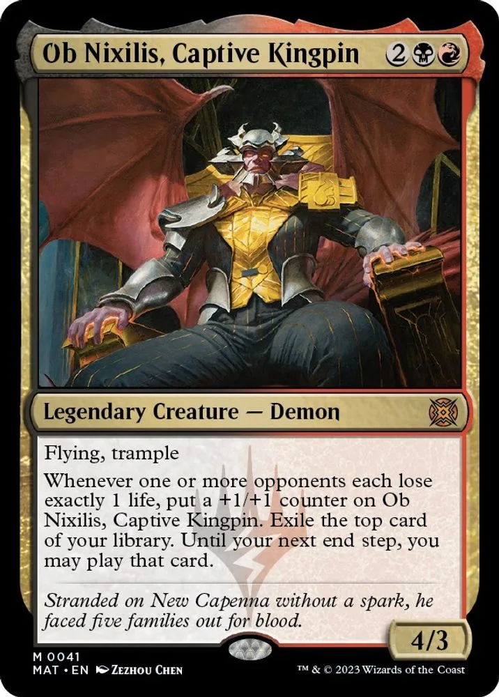 Ob Nixilis, Captive Kingpin