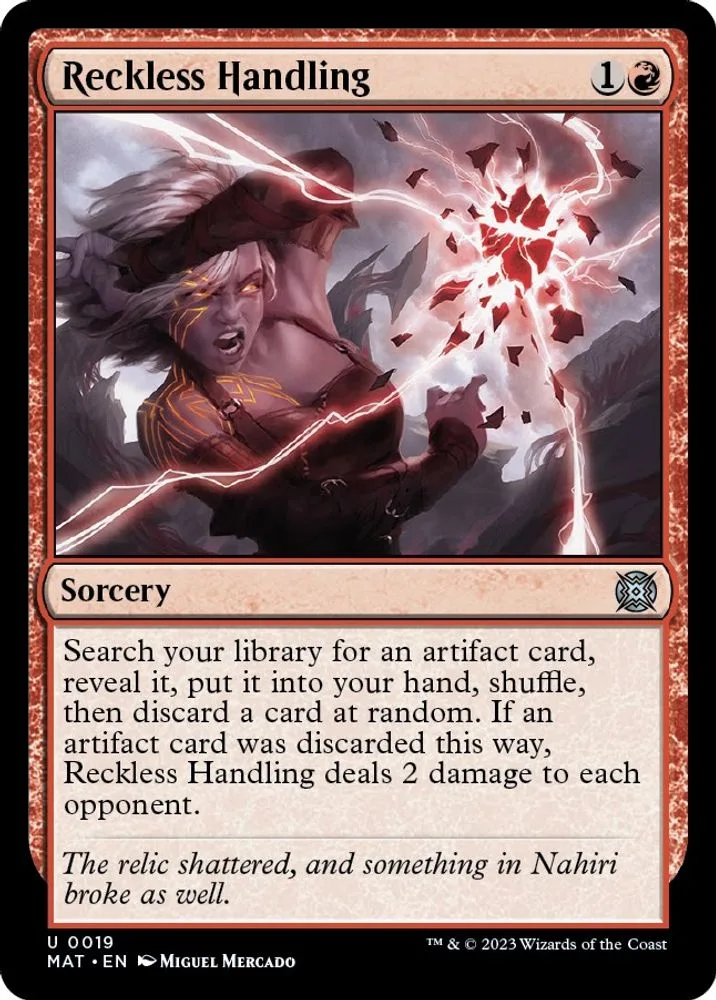 Reckless Handling