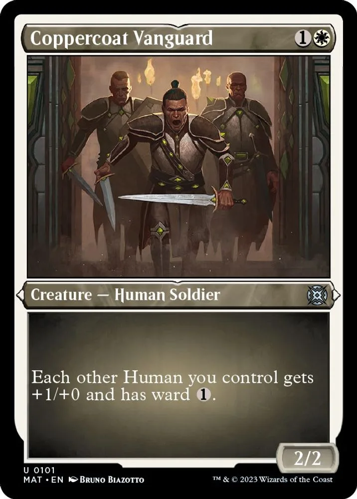 Coppercoat Vanguard (Foil Etched)