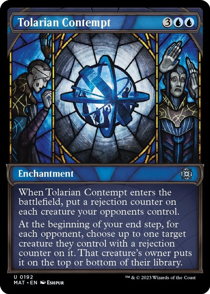 Tolarian Contempt (Halo Foil)