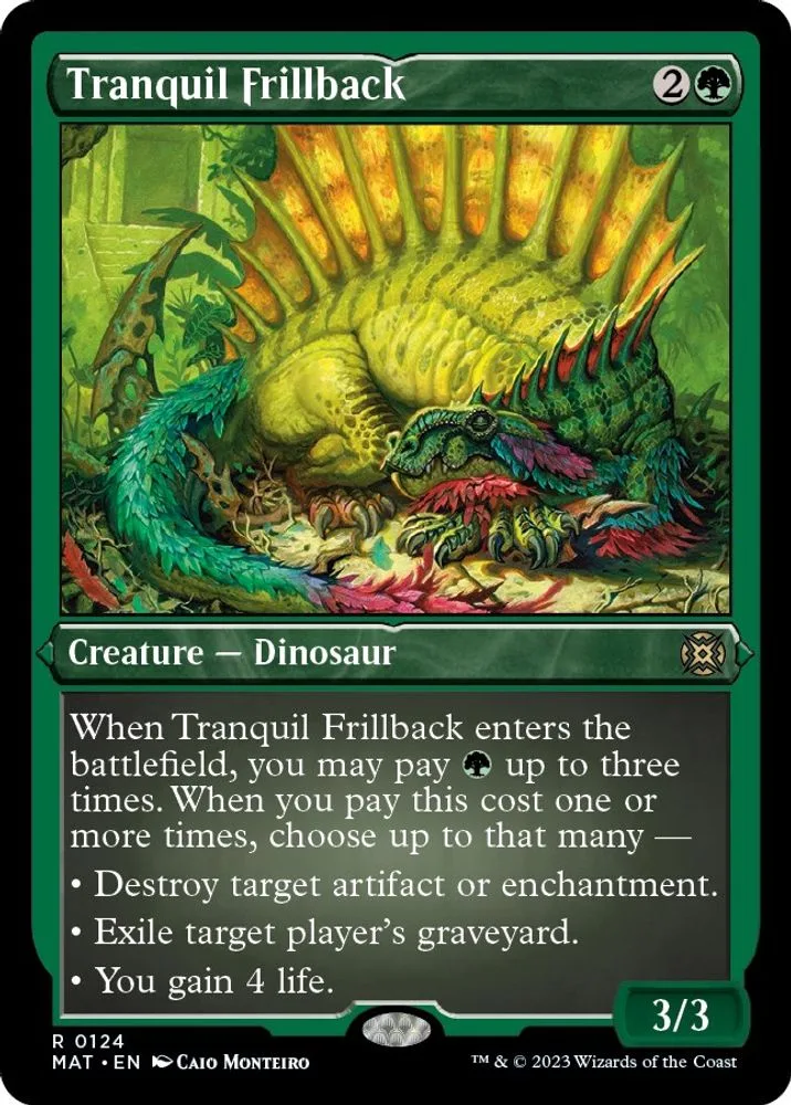 Tranquil Frillback (Foil Etched)