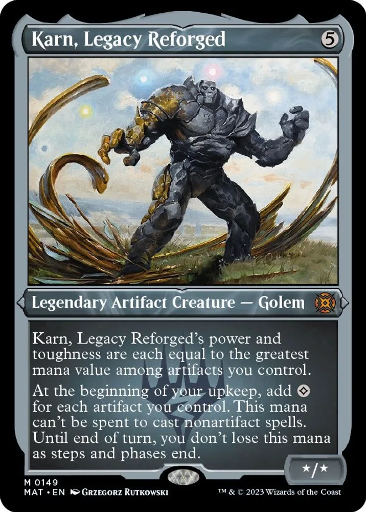 Karn, Legacy Reforged (Foil Etched)
