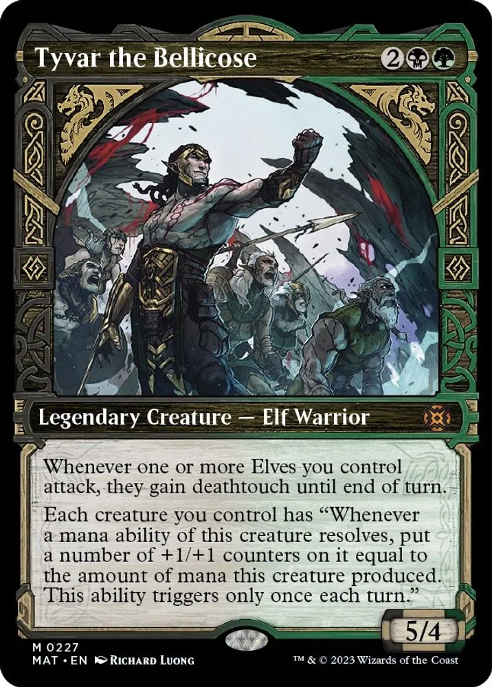 Tyvar the Bellicose (Halo Foil)