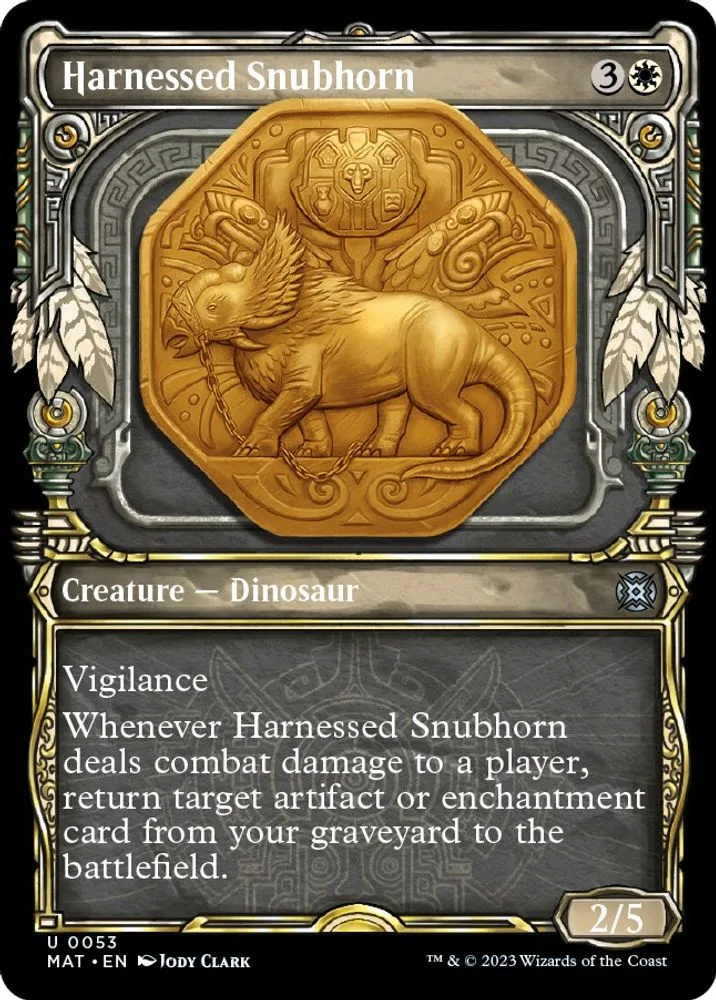 Harnessed Snubhorn (Showcase)