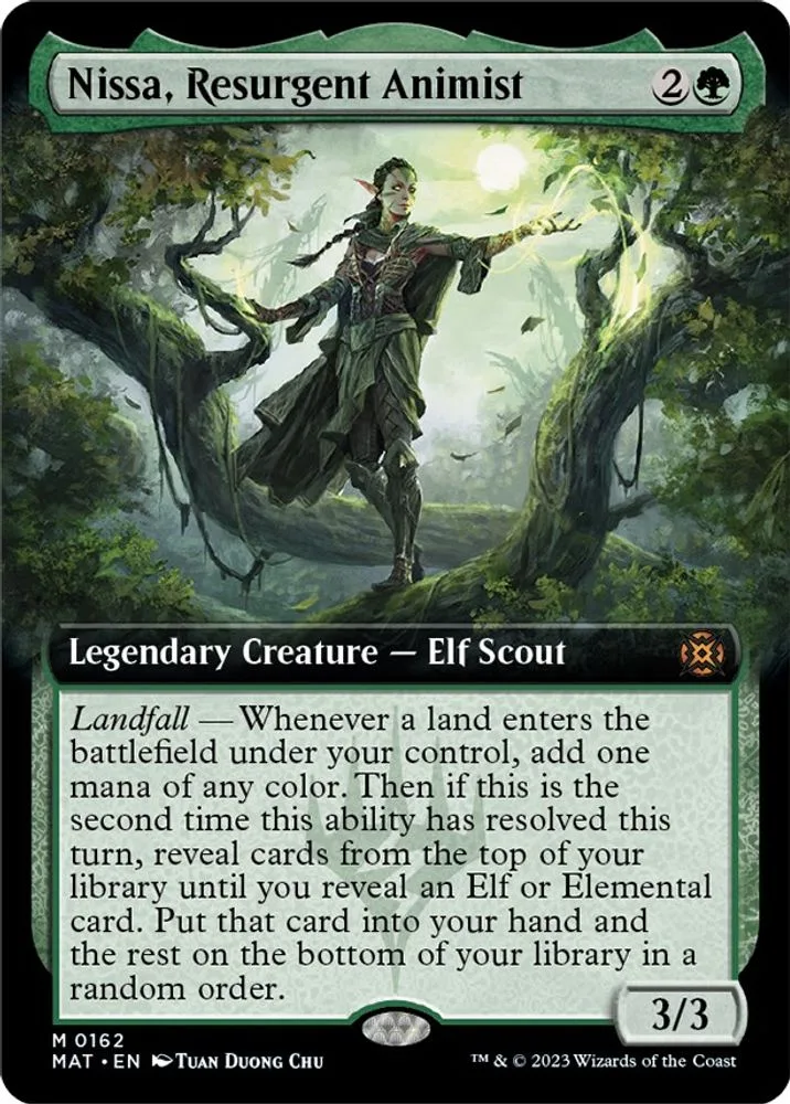 Nissa, Resurgent Animist (Extended Art)