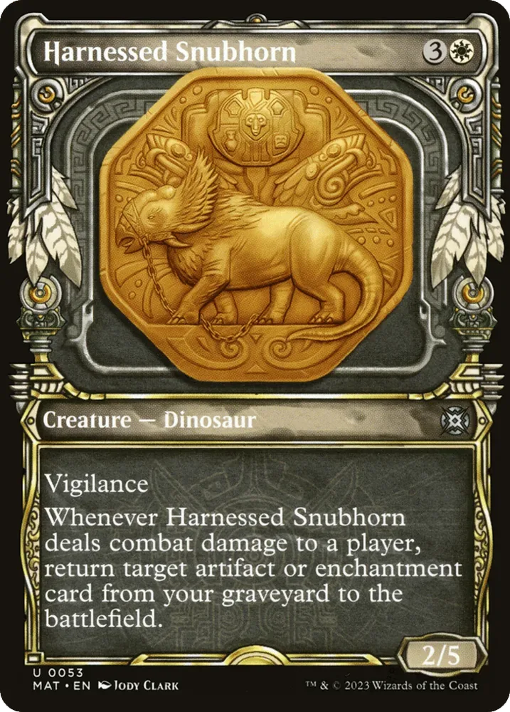 Harnessed Snubhorn