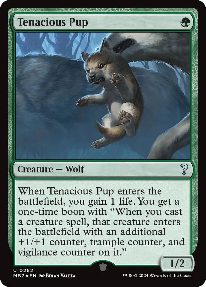 Tenacious Pup