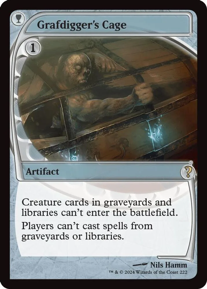 Grafdigger's Cage (Future Sight)