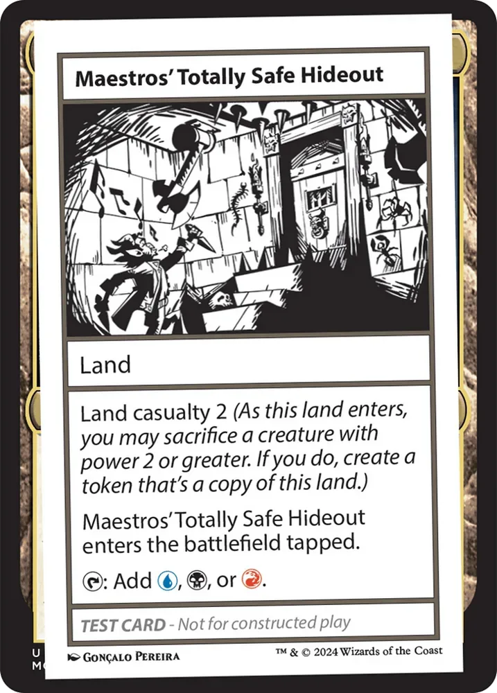Maestros' Totally Safe Hideout