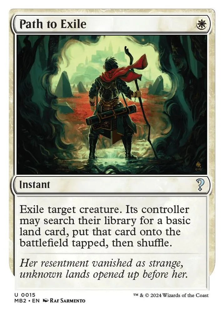 Path to Exile (White Border)