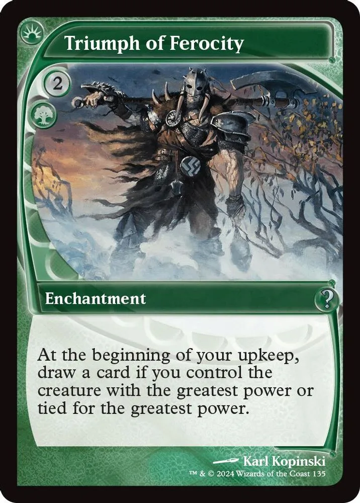 Triumph of Ferocity (Future Sight)