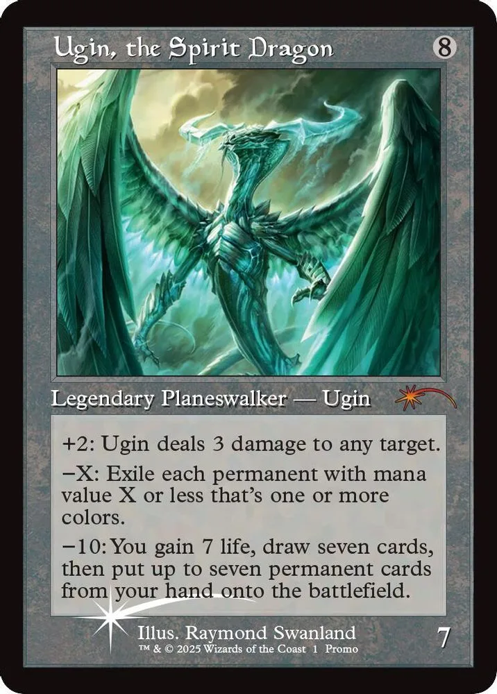 Ugin, the Spirit Dragon (Ugin, the Spirit Dragon · Retro Frame)