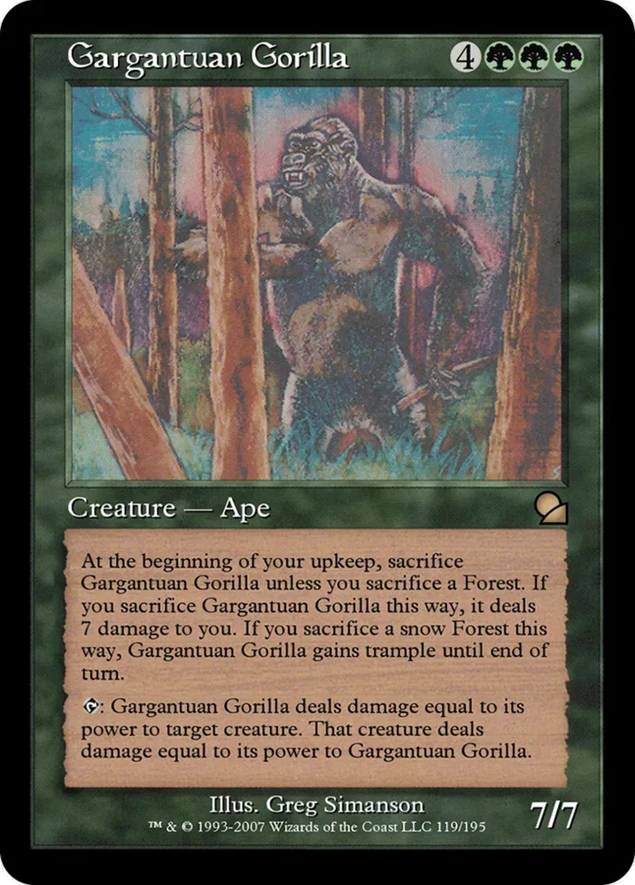 Gargantuan Gorilla