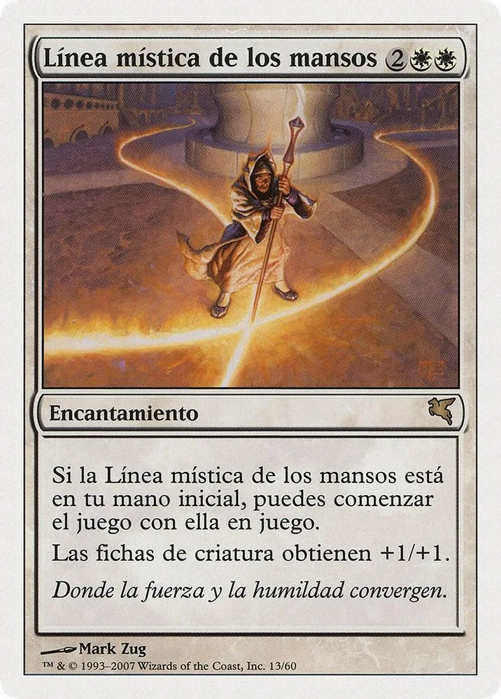 Leyline of the Meek (Spanish)