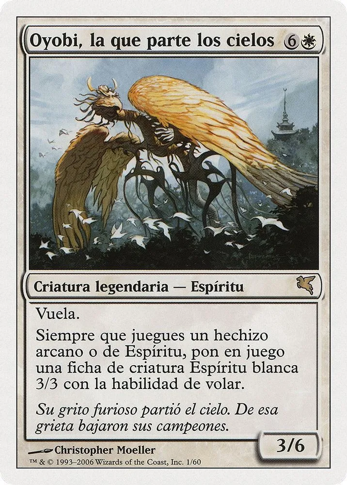 Oyobi, Who Split the Heavens (Spanish)