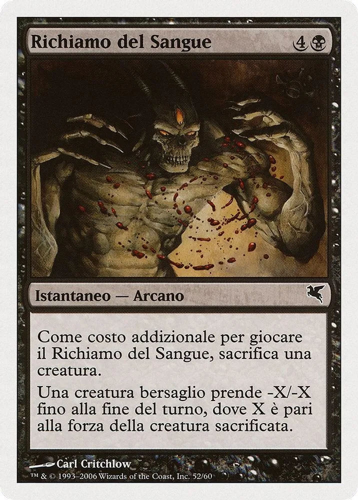 Call for Blood (Italian)