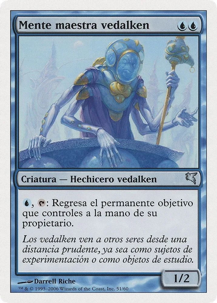 Vedalken Mastermind (Spanish)