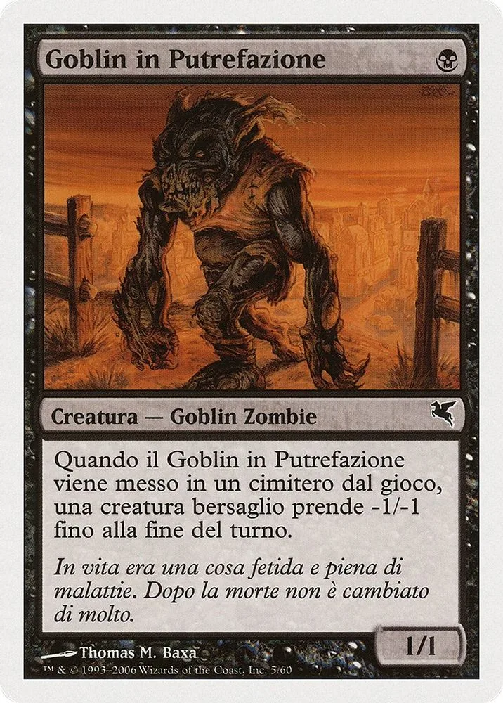 Festering Goblin (Italian)