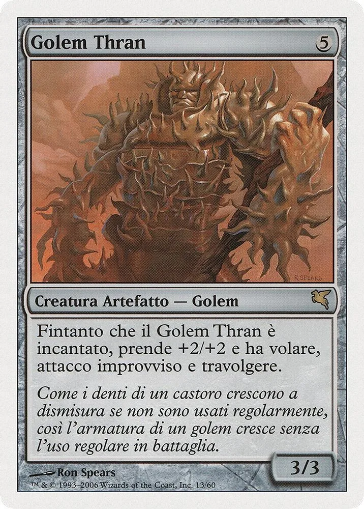 Thran Golem (Italian)