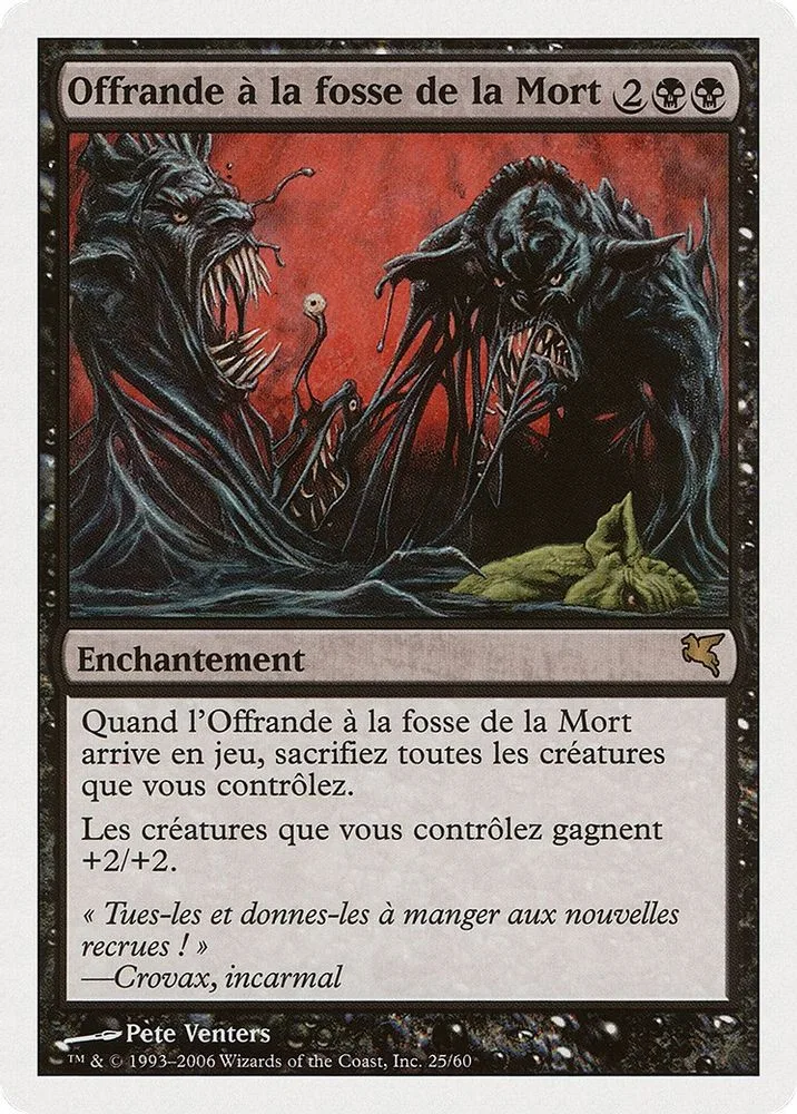 Death Pit Offering (French)