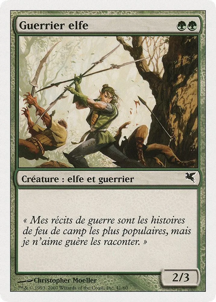 Elvish Warrior (French)