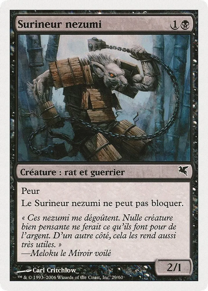 Nezumi Cutthroat (Nezumi Cutthroat · French)