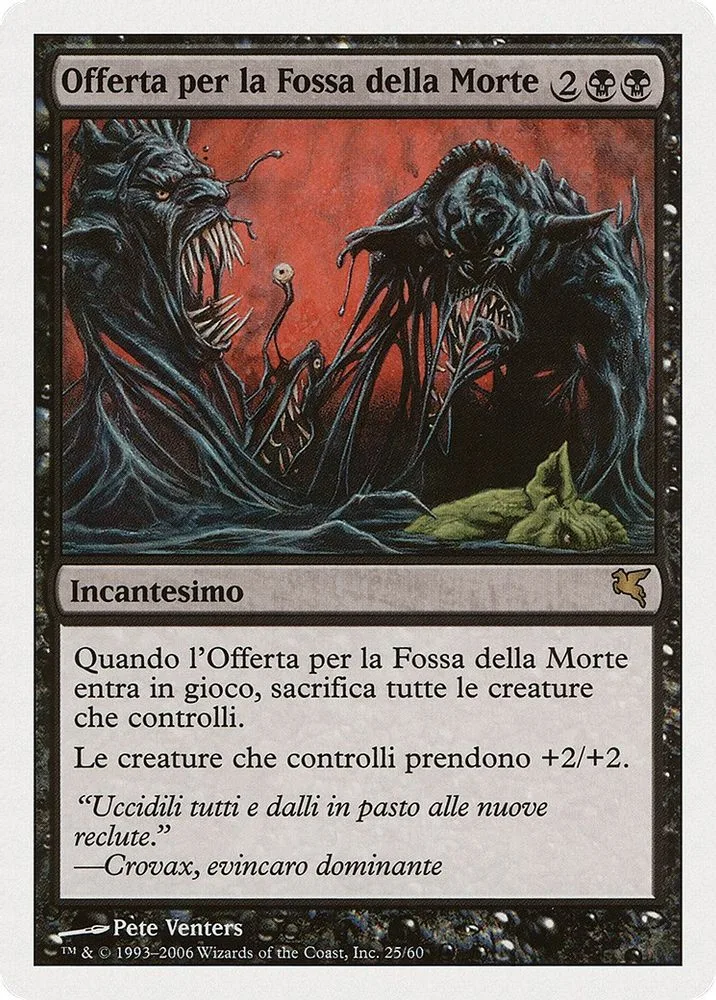 Death Pit Offering (Italian)