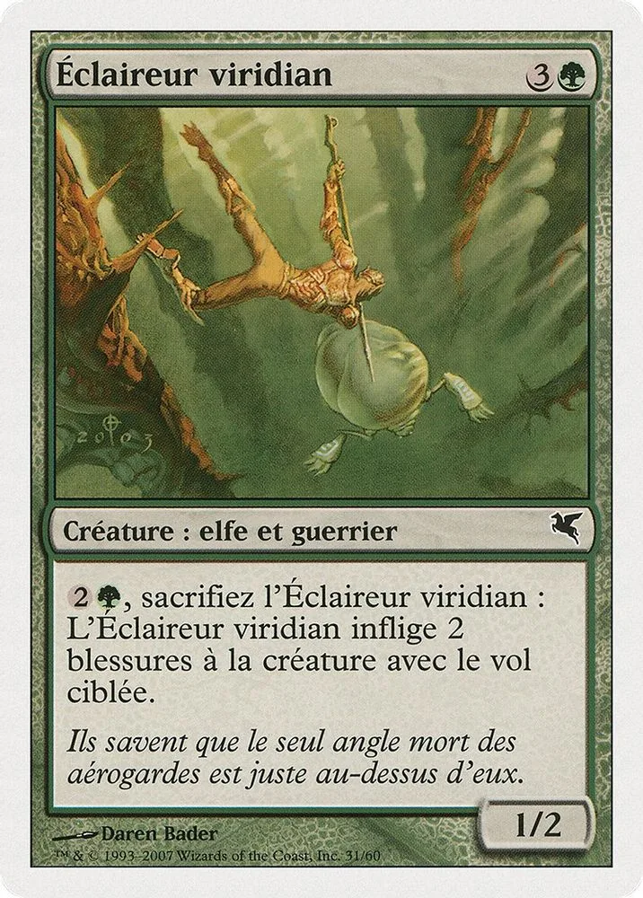 Viridian Scout (French)