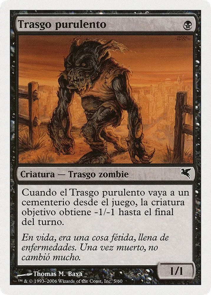 Festering Goblin (Spanish)